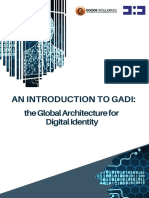 An Introduction To GADI - The Global Architecture For Digital Identity