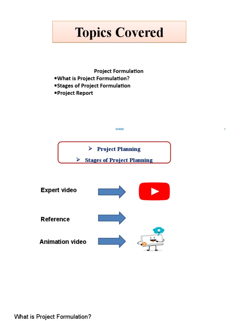 Stages of Project Formulation Explained | PDF | Feasibility Study | Cost