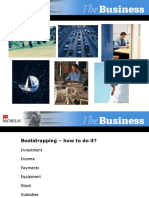 The Business Upp Int Bootstrapping How To Do It 6 11 Slides