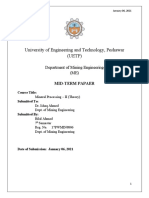 University of Engineering and Technology, Peshawar (UETP)