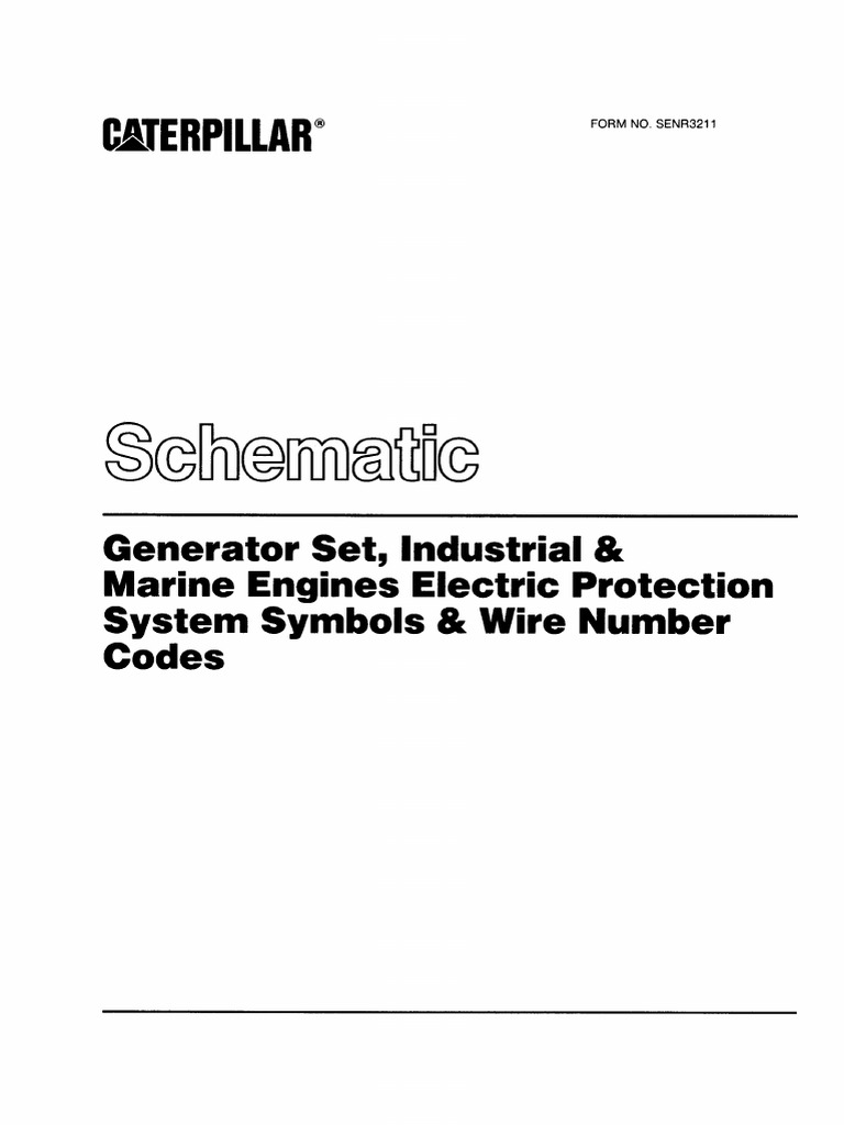 Caterpillar Schematic Amp Wire Codes SENR 3211 PDF | PDF