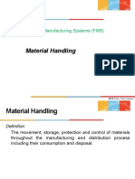 Material Handling: Flexible Manufacturing Systems (FMS)