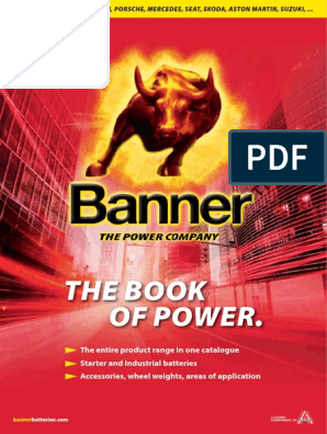 Banner NUOVA Stand by Bull 12 Volt//5,4ah tipo Giv 12 – 5.4