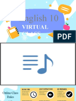English 10: Virtual Class