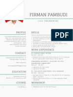 Firman Pambudi: Profile Skills