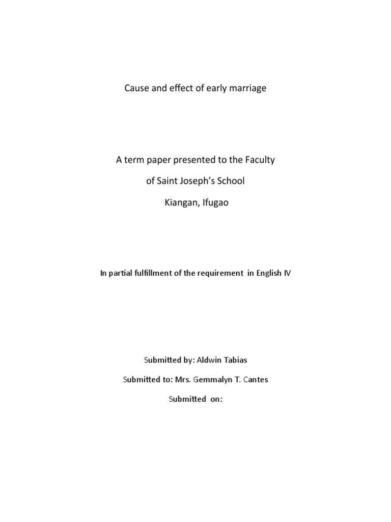 Literature review on early marriage in nigeria image
