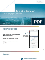 Make It in Germany - How Do I Apply For A Job in Germany