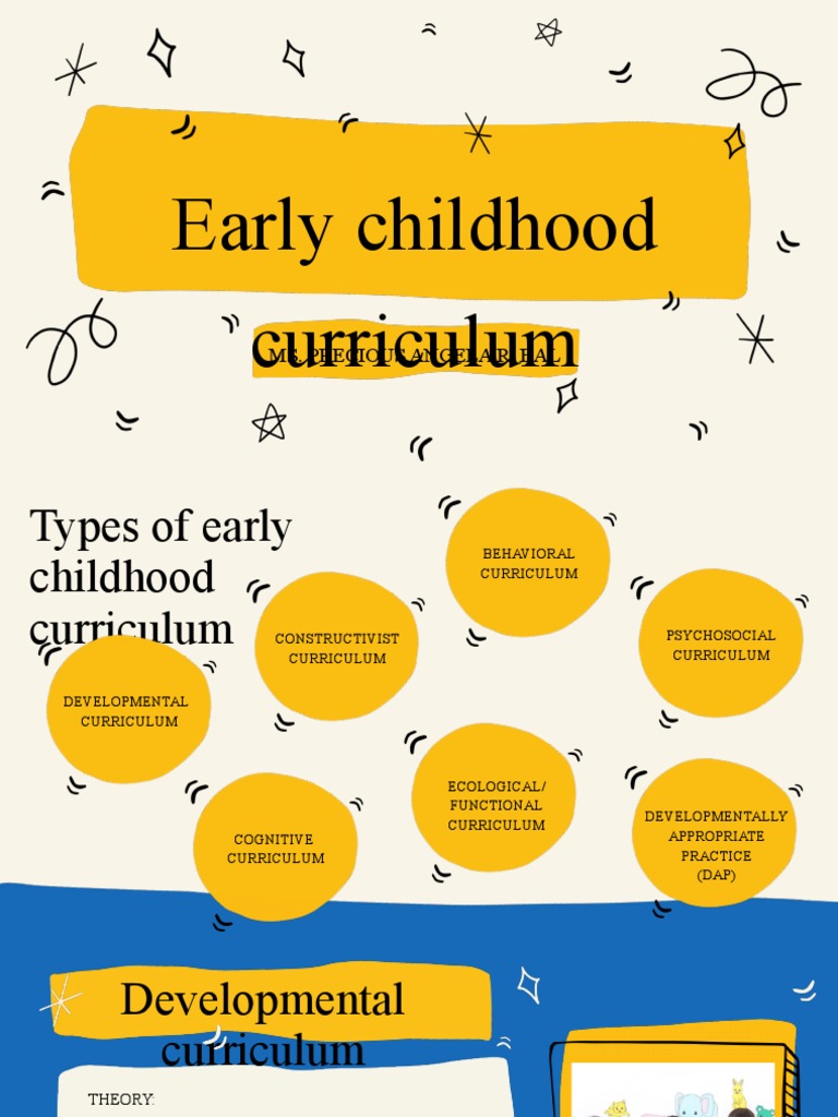 Early Childhood Curriculum: Ms. Precious Angela R. Bal | PDF ...