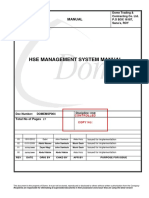 Hse Management System Manual