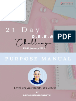 21 Day D.R.E.a.M Challenge - January 2021 Manual
