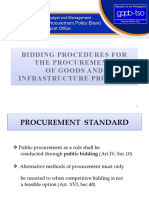 03 Bidding Procedure For Goods and Infra