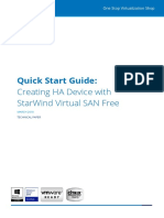Creating HA Device With StarWind Virtual SAN Free