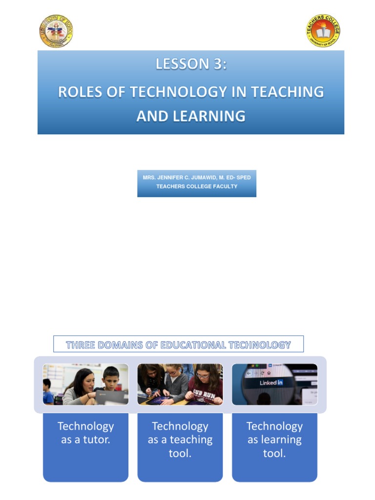 Technology's Role in Modern Teaching | PDF