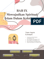 Mewujudkan Spiritual Islam Dalam Kehidupan