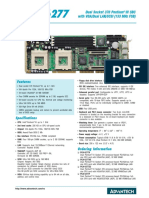 Dual Socket 370 Pentium® III SBC with VGA/Dual LAN/SCSI (133 MHz FSB