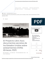 362778977 Links El Proyecto Libro Azul Documentos Secretos de Los Estados Unidos Sobre Avistamientos OVNIs Enlaces PDF