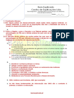 Geografia - Teste Interdependência Entre Espaços Com Diferentes - Soluções