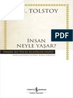 Lev Nikolayeviç Tolstoy - İnsan Neyle Yaşar @cinciva