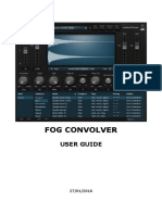 Fog Convolver Manual