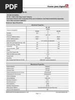 Power Your Signal: Antenna Specifications