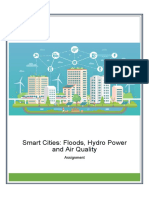 Smart Cities: Floods, Hydro Power and Air Quality: Assignment
