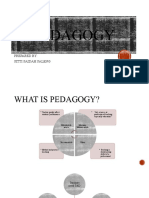 Concept of Pedagogy and Characteristic