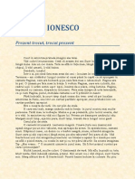 Eugen Ionescu - Prezent Trecut, Trecut Prezent PDF