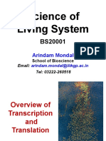 Science of Living System: Arindam Mondal