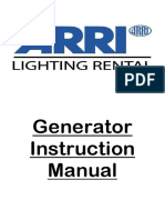 Generator Instruction Manual