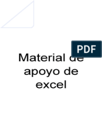 Material de Apoyo de Excel