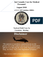 Tactical Field Care 2a: (Based On TCCC-MP Guidelines 180801)