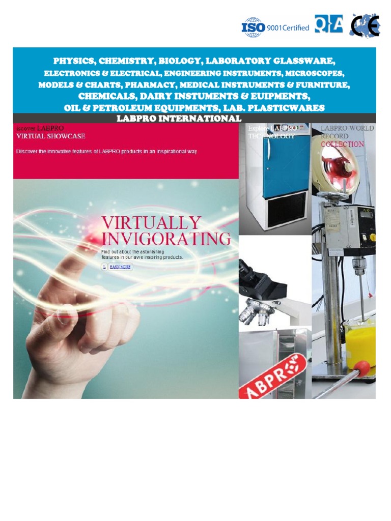 Labpro Catalog 2017-2018 | PDF | Thermometer | Laboratories