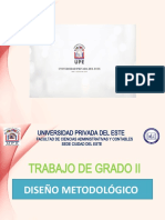 Diseño Metodológico - Trabajo de Grado II - Presentación 08.01.21