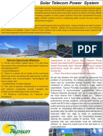 Solar Power Telecom