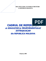 Cadrul de Refrinta Al Educatiei Si Invatamantului Extrascolar PDF