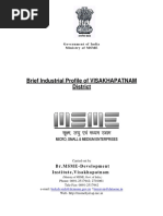 Brief Industrial Profile of VISAKHAPATNAM District - DC Msme