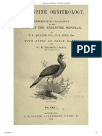 Argentine ornithology