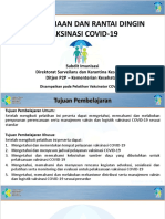 2. Mikroplaning dan Rantai Dingin Vaksinasi COVID-19 3 Jan 2021