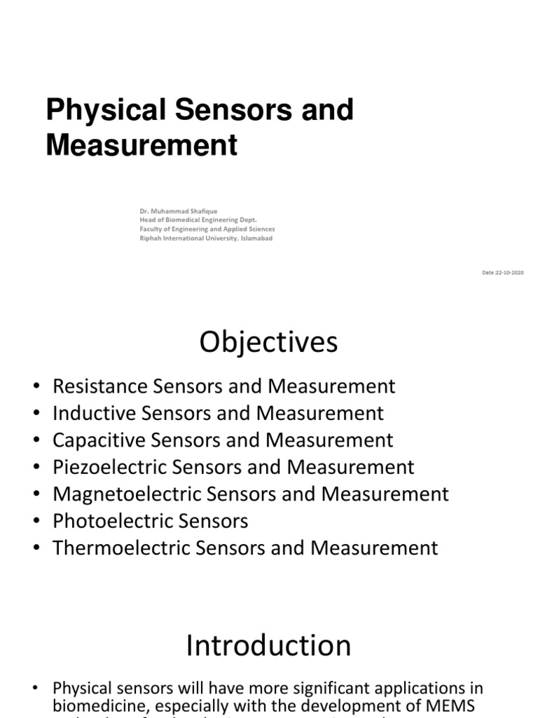 Lecture 3. Resistance Strain Sensors | PDF | Electrical Resistance And ...