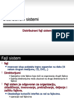 Distribuirani Sistemi - Fajl Sistem