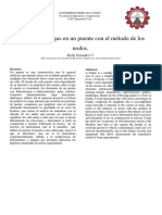 Analisis de Cargas en Un Puente Por El M PDF