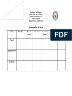 Template For LAC Plan