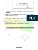 Bem Explicado Centro de Explicações Lda.: Nome: - Data