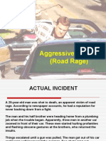 Aggressive Driving (Road Rage)