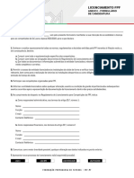 Co 190 - Formulario de Candidatura - Anexo I PDF