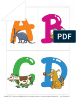 A Z Animal Flashcards PDF