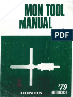 HONDA HERRAMIENTAS Tool Manual