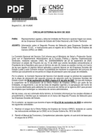 Circular 016 Instrucciones 2da Convocatoria ESE