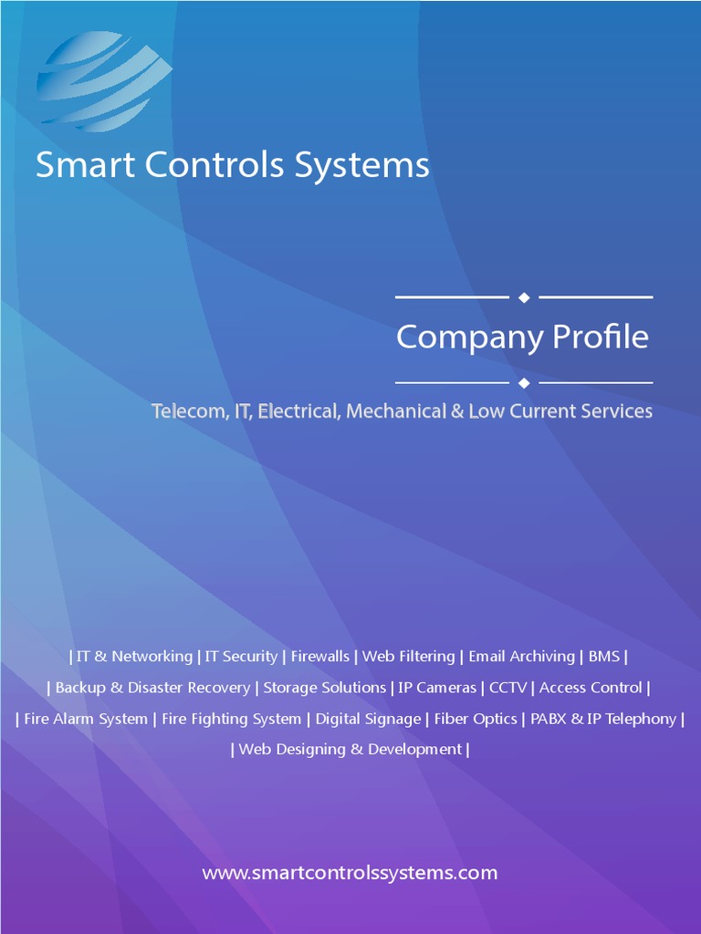 Smart Controls Systems - Corporate Profile | PDF