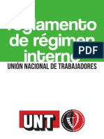 Reglamento de Régimen Interno